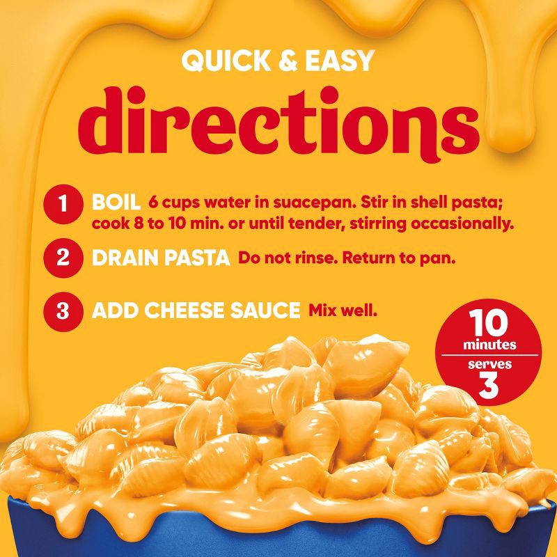 slide 3 of 7, Velveeta Shells & Cheese Original Mac and Cheese Dinner - 12oz, 12 oz