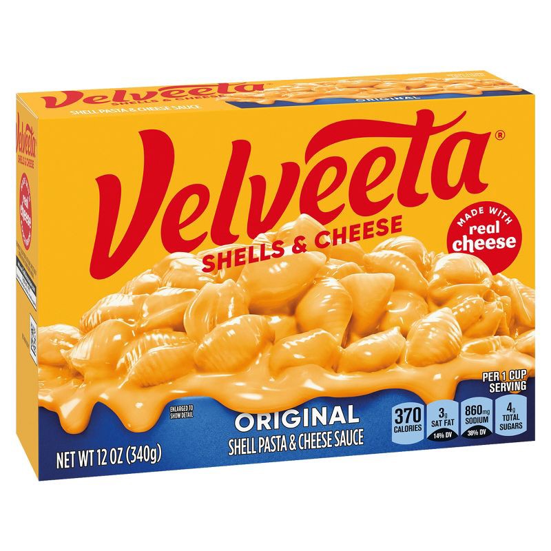 slide 5 of 7, Velveeta Shells & Cheese Original Mac and Cheese Dinner - 12oz, 12 oz