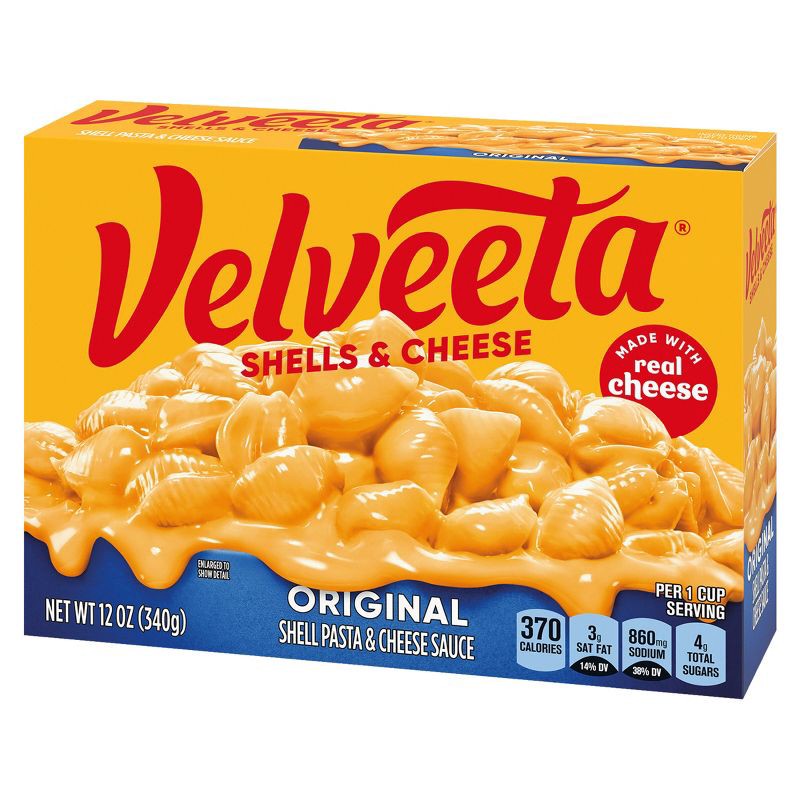 slide 6 of 7, Velveeta Shells & Cheese Original Mac and Cheese Dinner - 12oz, 12 oz