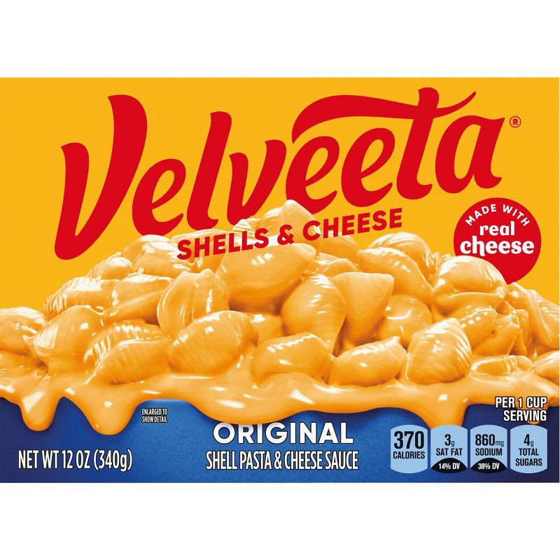 slide 7 of 7, Velveeta Shells & Cheese Original Mac and Cheese Dinner - 12oz, 12 oz