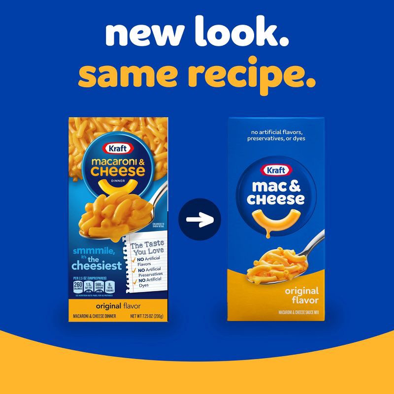 slide 3 of 11, Kraft Original Mac and Cheese Dinner - 7.25oz, 7.25 oz