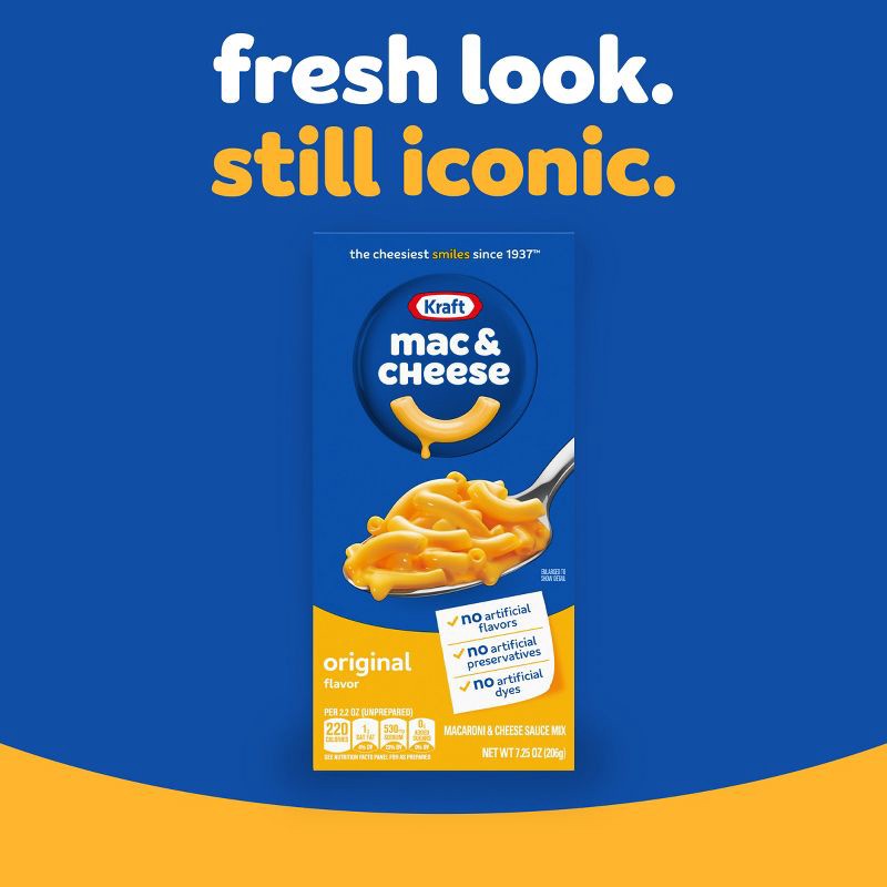 slide 3 of 11, Kraft Original Mac and Cheese Dinner - 7.25oz, 7.25 oz
