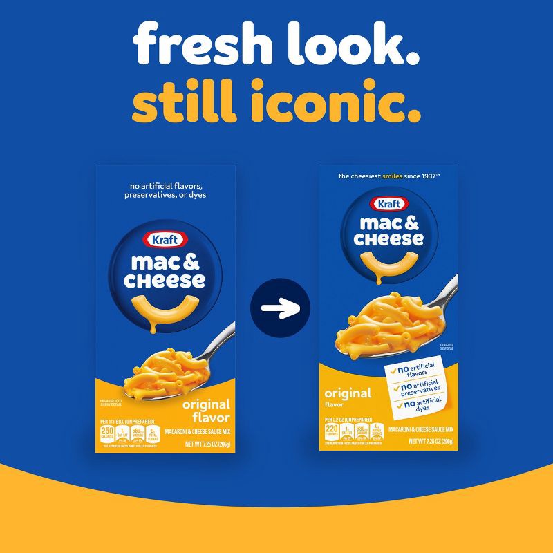 slide 3 of 9, Kraft Original Mac and Cheese Dinner - 7.25oz, 7.25 oz