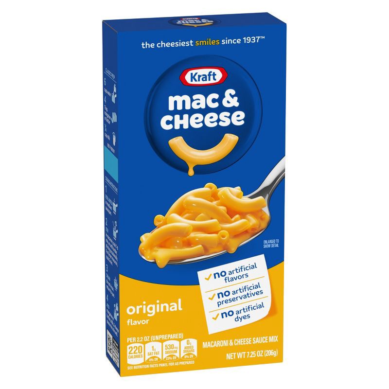 slide 11 of 11, Kraft Original Mac and Cheese Dinner - 7.25oz, 7.25 oz