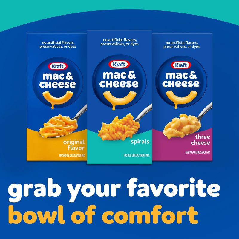 slide 8 of 9, Kraft Spirals Original Mac and Cheese Dinner - 5.5oz, 5.5 oz