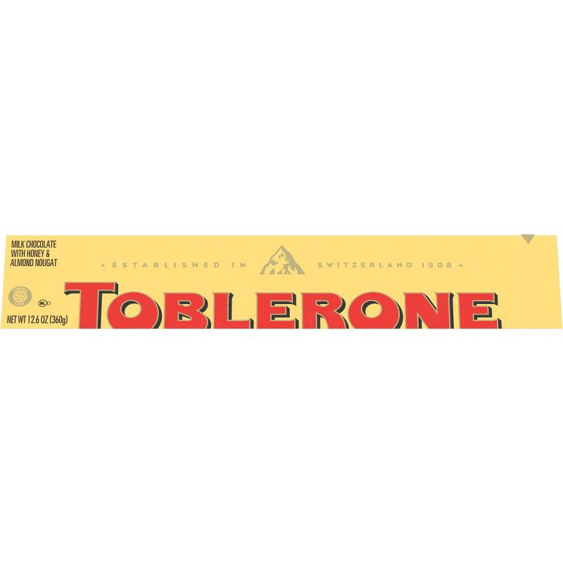 slide 10 of 17, TOBLERONE Swiss Milk Chocolate Candy Bar - 12.6oz, 12.6 oz