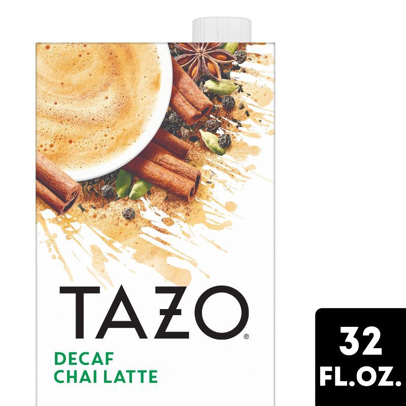 slide 12 of 13, Tazo Chai Decaf Tea Latte - 32 fl oz, 32 fl oz