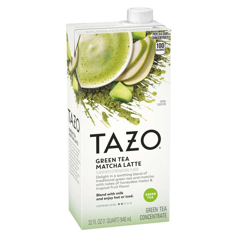 slide 2 of 4, Tazo Green Tea Latte - 32 fl oz, 32 fl oz