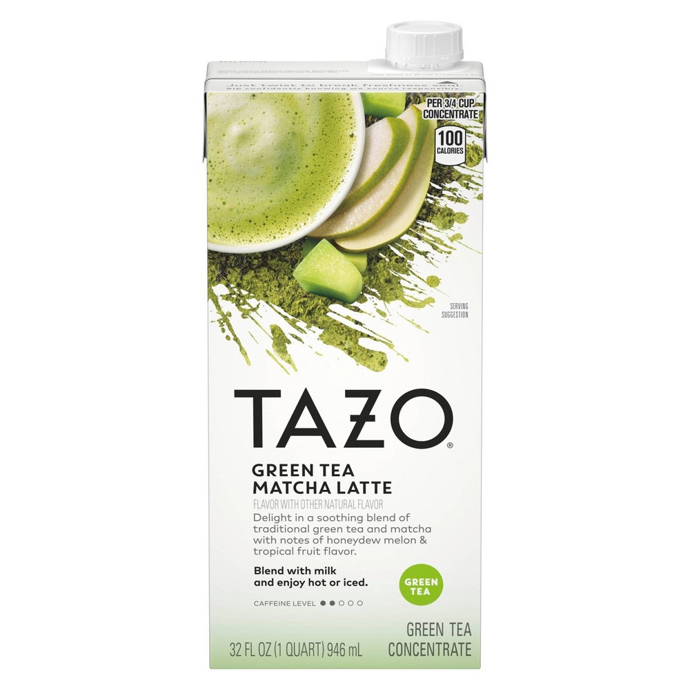 slide 4 of 4, Tazo Green Tea Latte - 32 fl oz, 32 fl oz