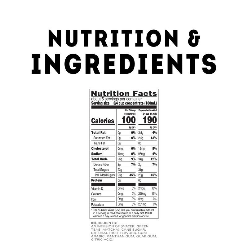 slide 9 of 9, Tazo Matcha Latte Green Tea Concentrate - 32 fl oz, 32 fl oz