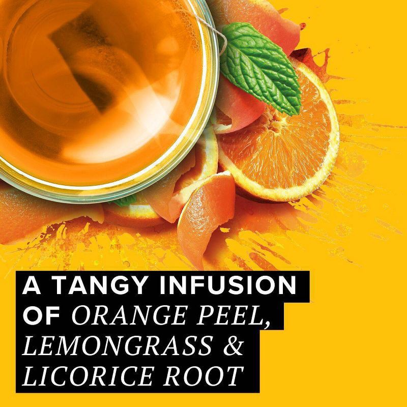 slide 3 of 3, Tazo Wild Sweet Orange Caffeine-Free Herbal Tea Bags - 20ct, 20 ct