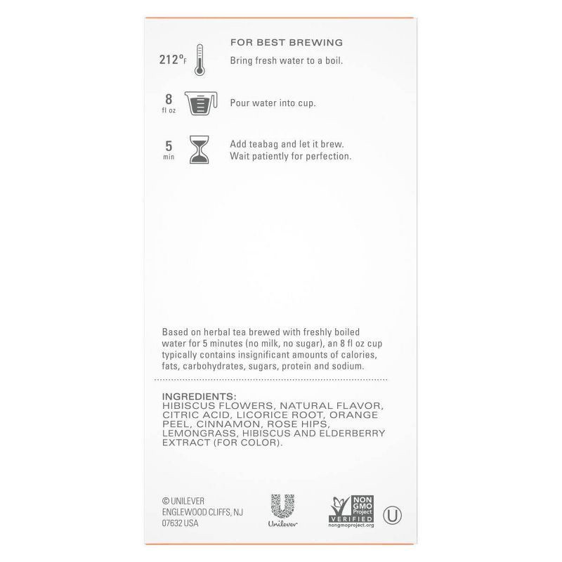 slide 2 of 4, Tazo Passion Herbal Tea Bags - 20ct, 20 ct