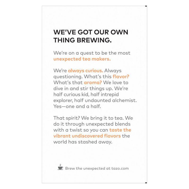 slide 3 of 4, Tazo Passion Herbal Tea Bags - 20ct, 20 ct