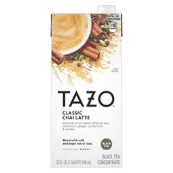 Tazo Classic Chai Latte Black Tea Concentrate - 32 fl oz