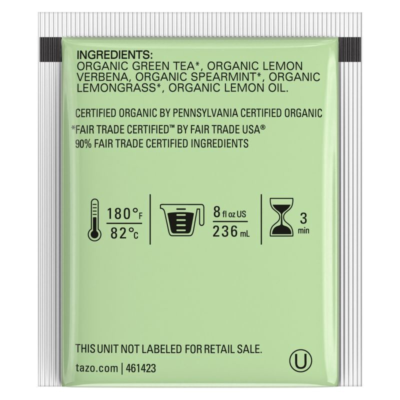 slide 2 of 14, Tazo Organic Zen Green Tea - 16ct/1.2oz, 16 ct, 1.2 oz