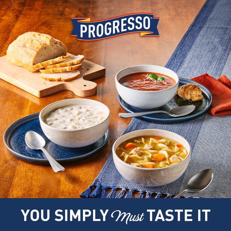 slide 6 of 8, Progresso Rich & Hearty Chicken & Homestyle Noodle Soup - 19oz, 19 oz