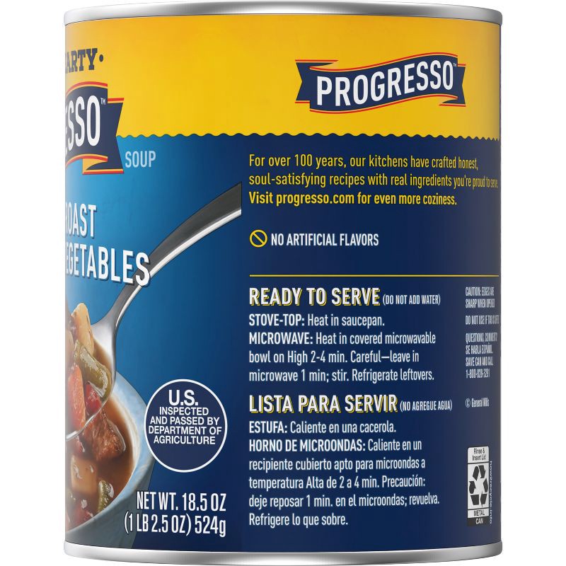 slide 11 of 13, Progresso Gluten Free Rich & Hearty Beef Pot Roast with Country Vegetables Soup - 18.5oz, 18.5 oz