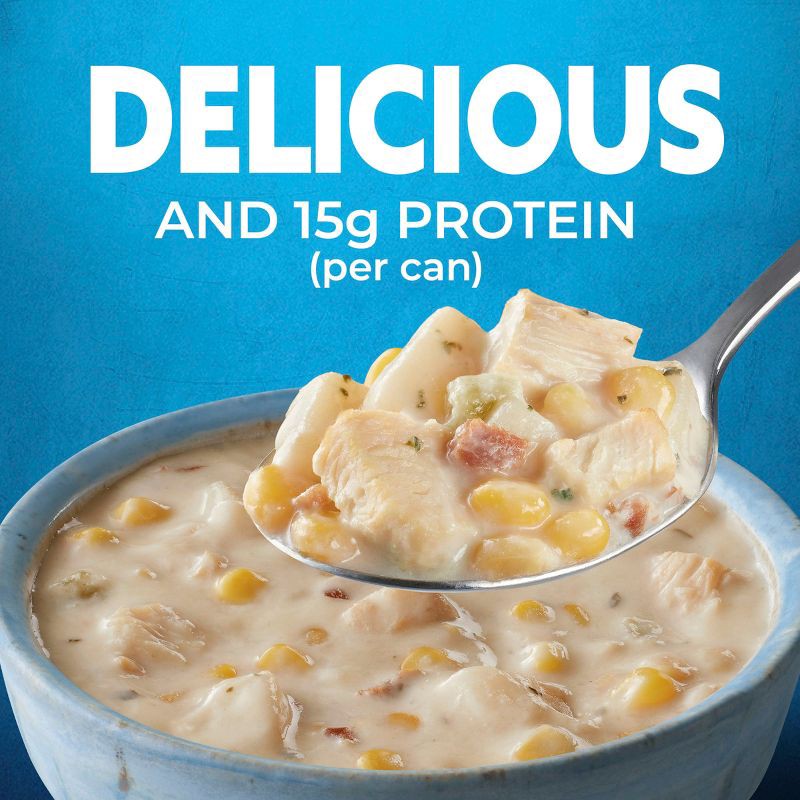slide 2 of 8, Progresso Gluten Free Rich & Hearty Chicken Corn Chowder with Bacon - 18.5oz, 18.5 oz