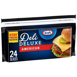 Kraft Deli Deluxe American Cheese Slices - 16oz/24ct