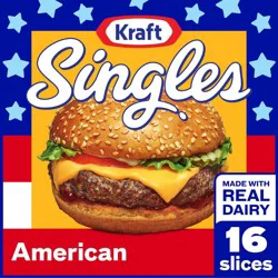 Kraft Singles American Cheese Slices - 12oz/16ct