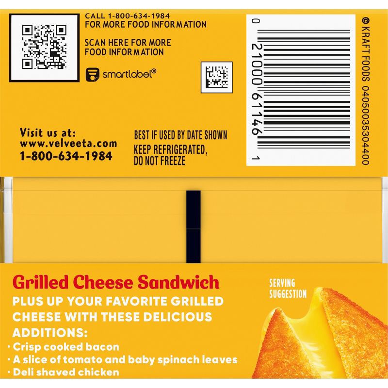 slide 6 of 7, Velveeta Cheese Slices - 16oz/24ct, 24 ct; 16 oz