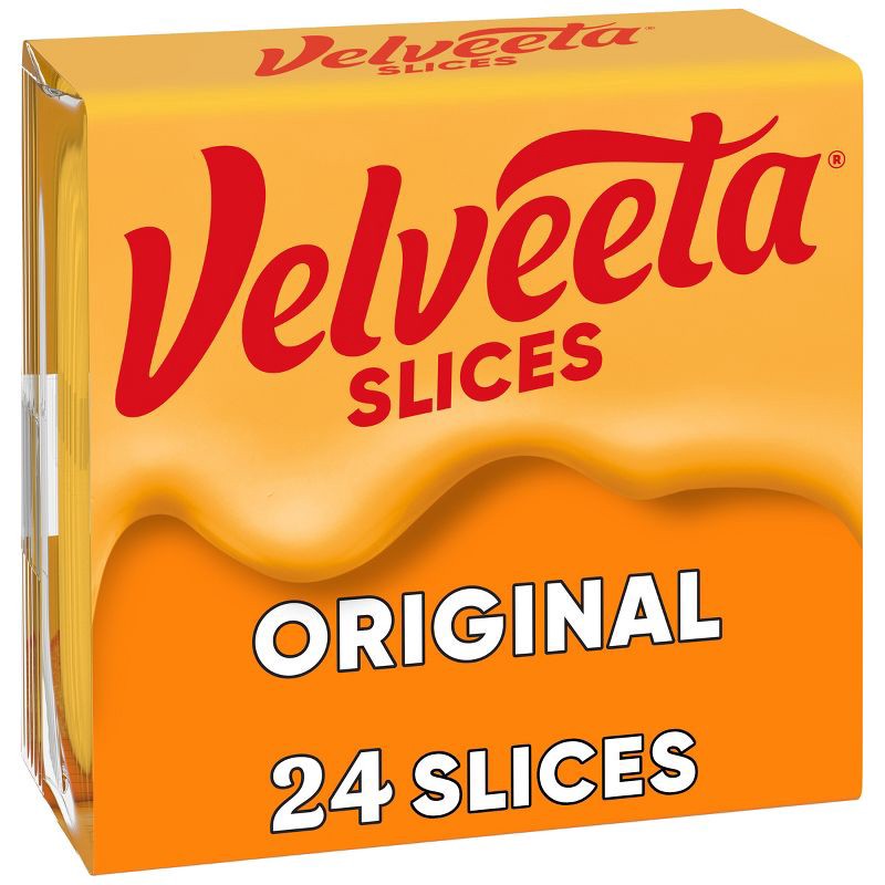 slide 1 of 9, Velveeta Cheese Slices - 16oz/24ct, 24 ct; 16 oz
