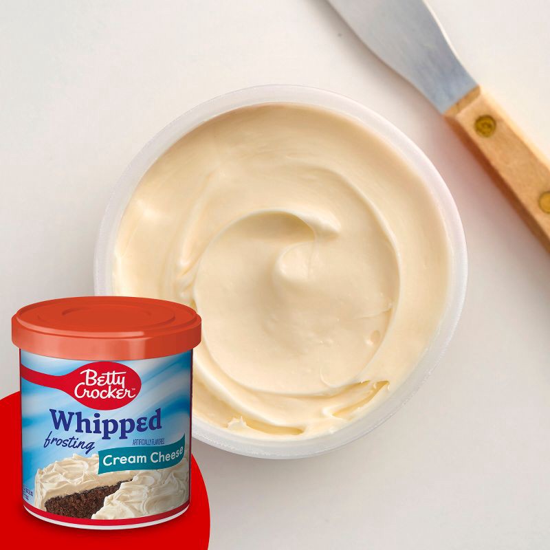 slide 3 of 10, Betty Crocker Whipped Cream Cheese Frosting - 12oz, 12 oz