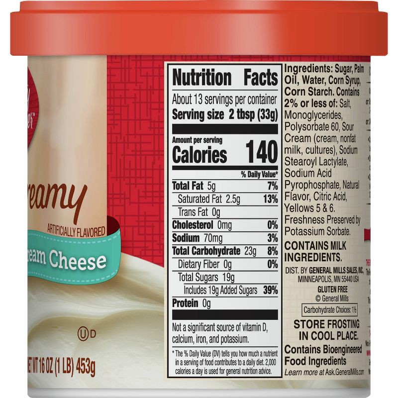 slide 8 of 10, Betty Crocker Rich and Creamy Cream Cheese Frosting - 16oz, 16 oz