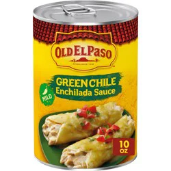 Old El Paso Enchilada Sauce Mild Green Chili 10oz: No Artificial Sweeteners, No High Fructose Corn Syrup, Vegan