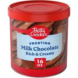 Betty Crocker Rich and Creamy Milk Chocolate Frosting - 16oz: Gluten-Free, Low Sodium