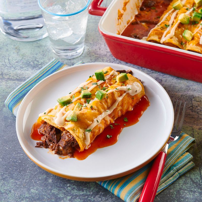 slide 2 of 7, Old El Paso Red Enchilada Sauce Mild 10oz, 10 oz