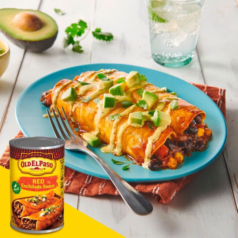 slide 3 of 9, Old El Paso Red Enchilada Sauce Mild 10oz, 10 oz