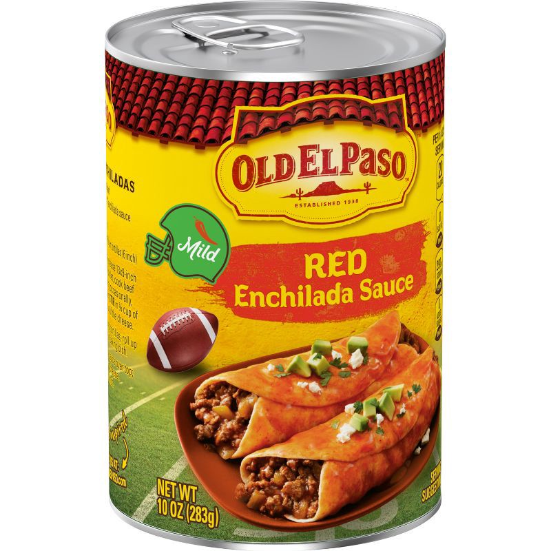 slide 1 of 9, Old El Paso Red Enchilada Sauce Mild 10oz, 10 oz