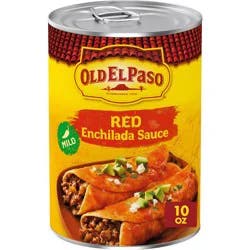 Old El Paso Red Enchilada Sauce Mild 10oz: Low Fat, Gluten-Free, Vegan