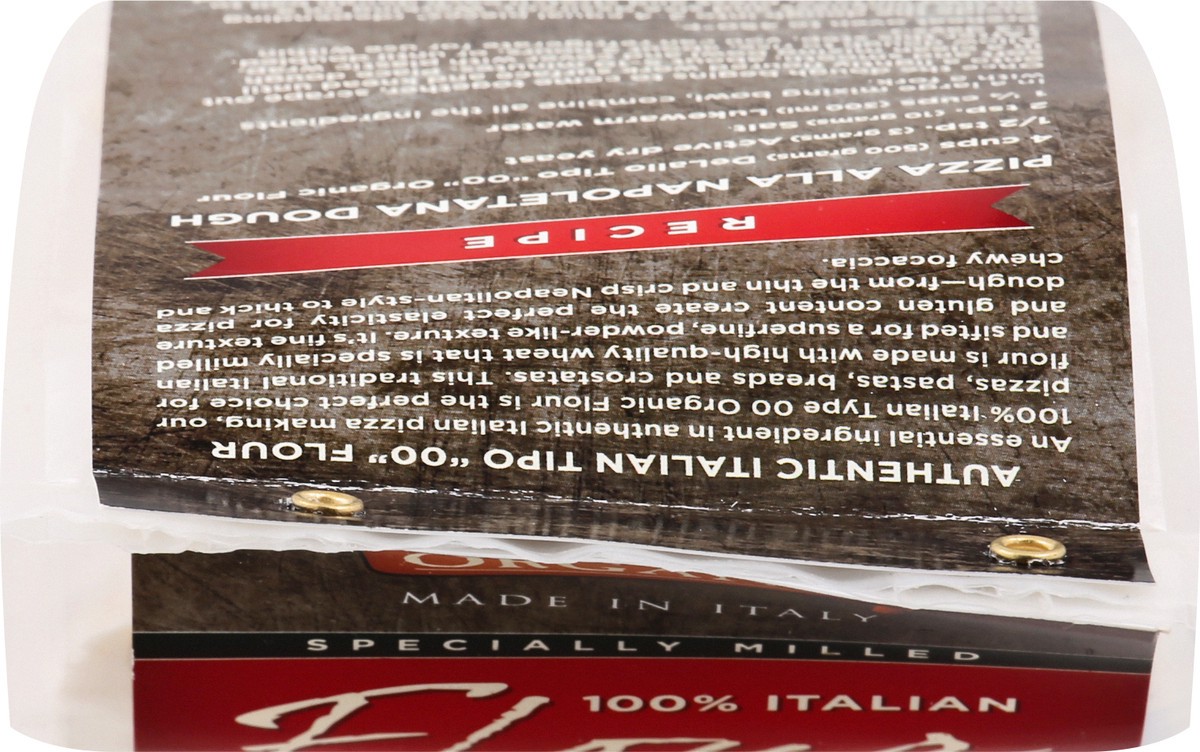 slide 3 of 12, DeLallo Organic Superfine Pizza & Pasta Flour, 17.6 oz