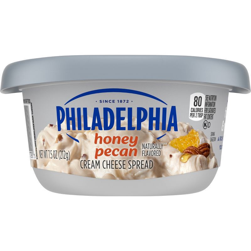 slide 5 of 12, Philadelphia Honey Pecan Cream Cheese Spread - 7.5oz, 7.5 oz