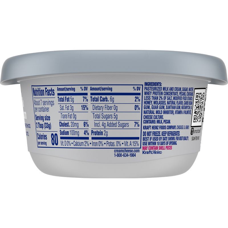 slide 9 of 9, Philadelphia Honey Pecan Cream Cheese Spread - 7.5oz, 7.5 oz