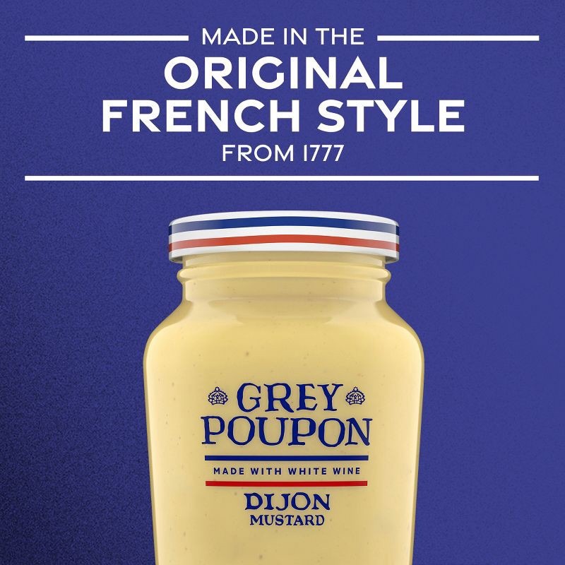 slide 5 of 12, Grey Poupon Dijon Mustard - 8oz, 8 oz