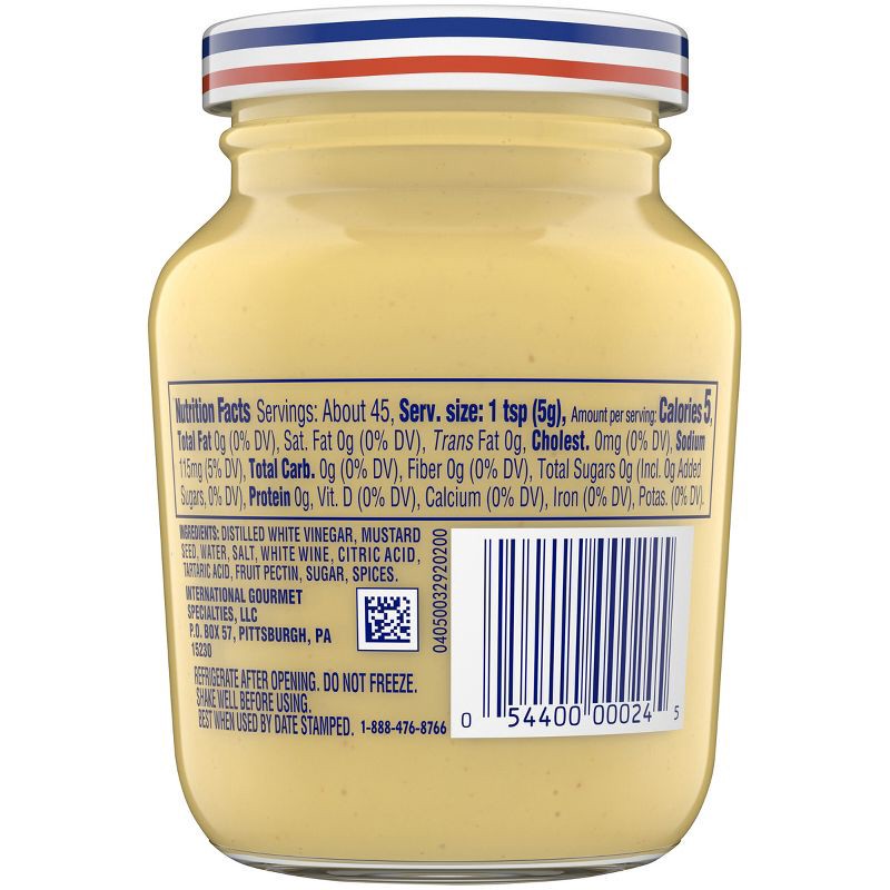 slide 9 of 12, Grey Poupon Dijon Mustard - 8oz, 8 oz