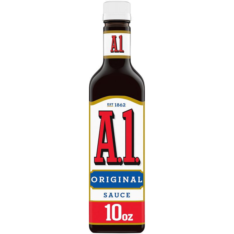 slide 1 of 11, A.1. Steak Sauce - 10oz, 10 oz