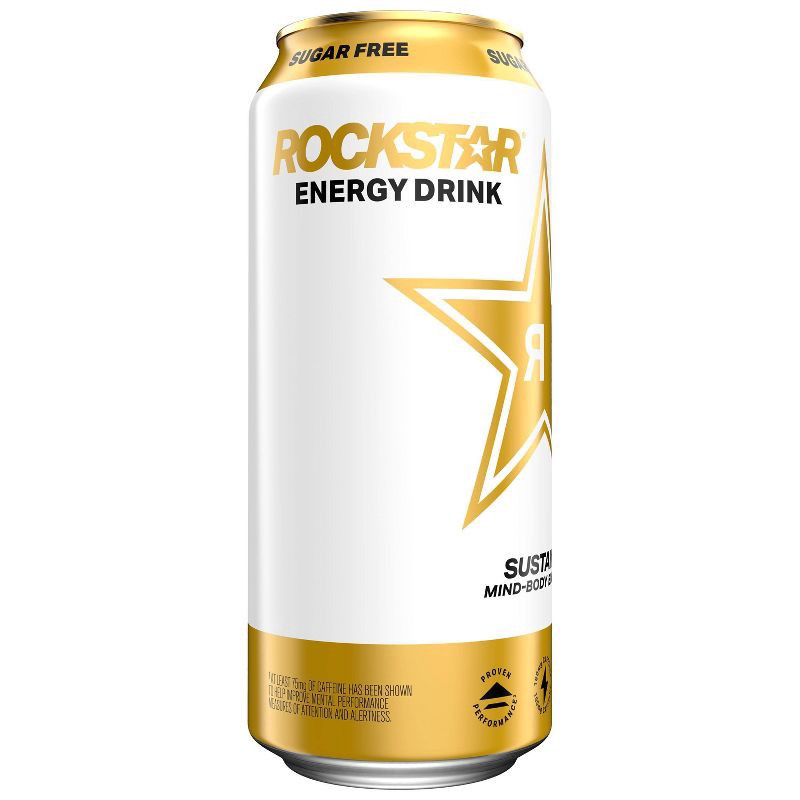 slide 3 of 5, Rockstar Sugar Free Energy Drink - 16 fl oz can, 16 fl oz