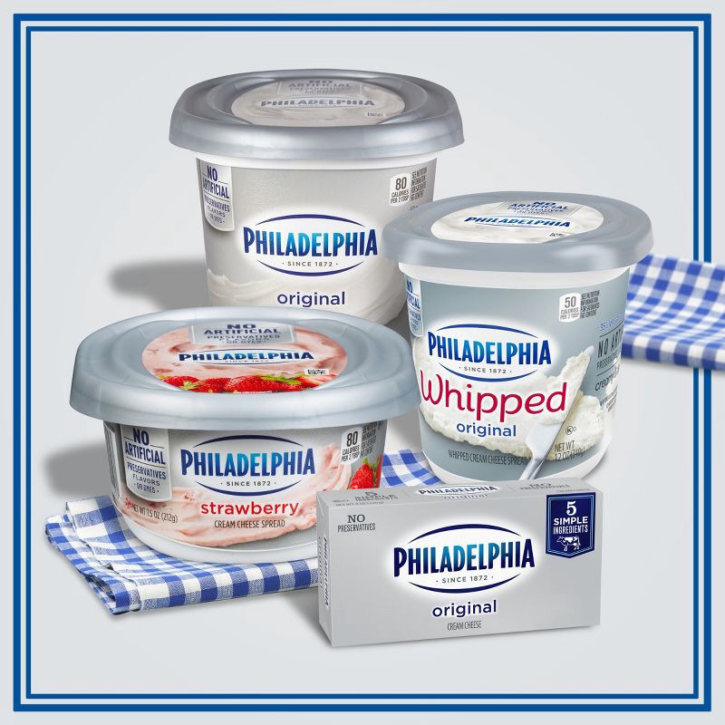 slide 6 of 14, Philadelphia Original Cream Cheese - 8oz, 8 oz