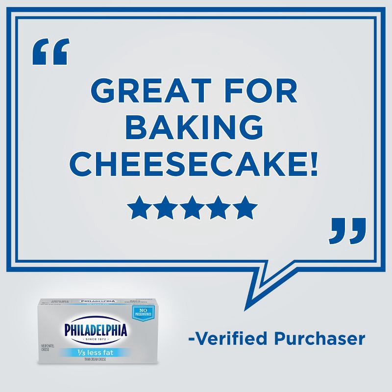 slide 7 of 13, Philadelphia Reduced Fat Neufchatel Cheese - 8oz, 8 oz