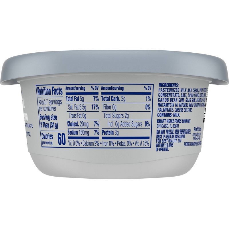 slide 10 of 10, Philadelphia Chive & Onion Cream Cheese Spread - 7.5oz, 7.5 oz