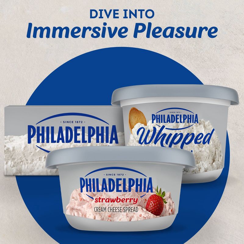 slide 7 of 9, Philadelphia Strawberry Cream Cheese Spread - 7.5oz, 7.5 oz