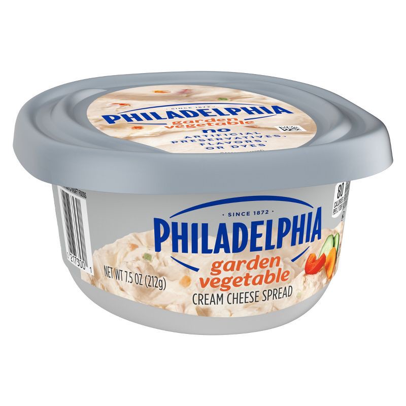 slide 3 of 12, Philadelphia Garden Vegetable Cream Cheese Spread - 7.5oz, 7.5 oz