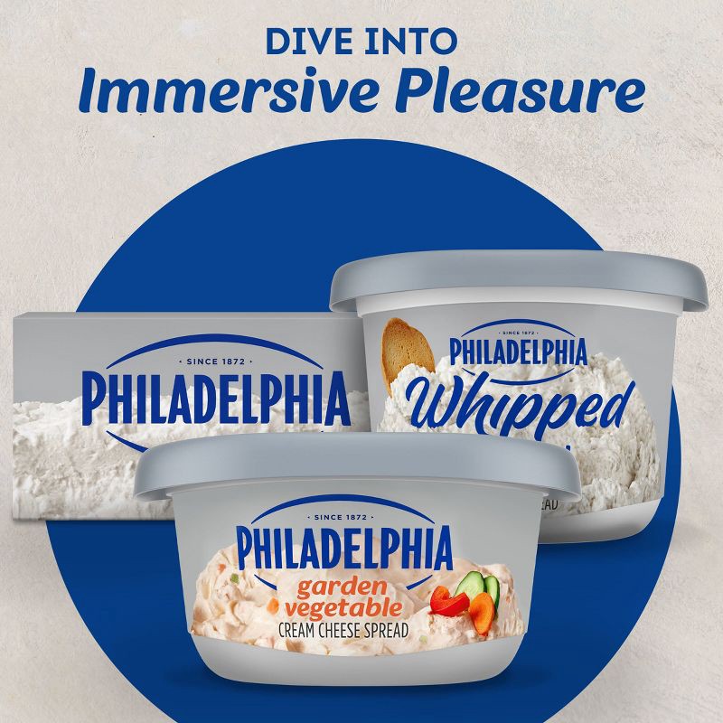 slide 4 of 9, Philadelphia Garden Vegetable Cream Cheese Spread - 7.5oz, 7.5 oz
