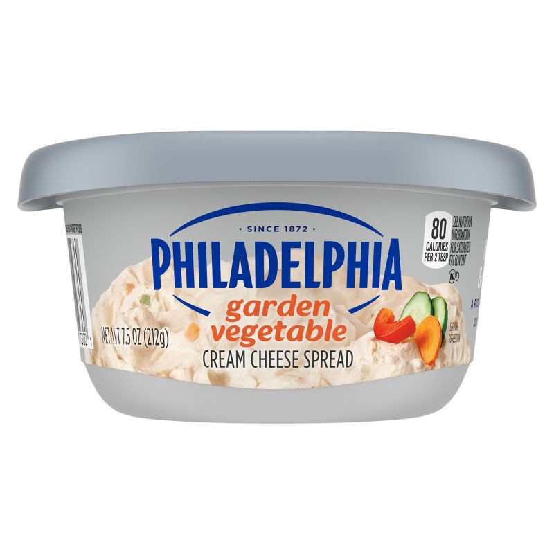 slide 5 of 12, Philadelphia Garden Vegetable Cream Cheese Spread - 7.5oz, 7.5 oz