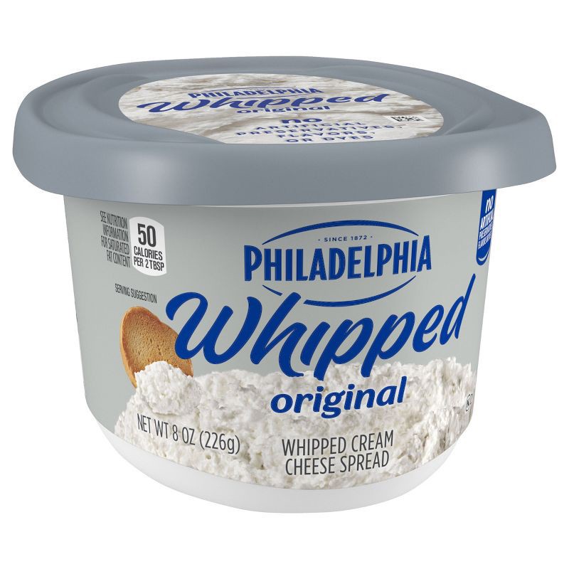 slide 7 of 9, Philadelphia Whipped Cream Cheese Spread - 8oz, 8 oz