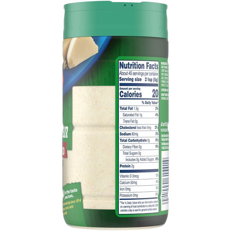 slide 5 of 13, Kraft Cheese Kraft 100% Grated Parmesan & Romano Cheese 8oz, 8 oz